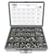Boltsandnuts.Com Metric A4 Stainless Steel Hex Cap Screws, Hex Nuts, Flat & Lock Washers - 575 PCS Assortment Kit #530 - alternate 1